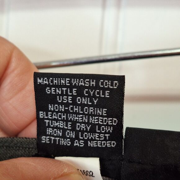 Focus 2000 Womens 12T Pants Gray Stripe Stain Resistant‎ Teflon Coated Stretch - Picture 13 of 14